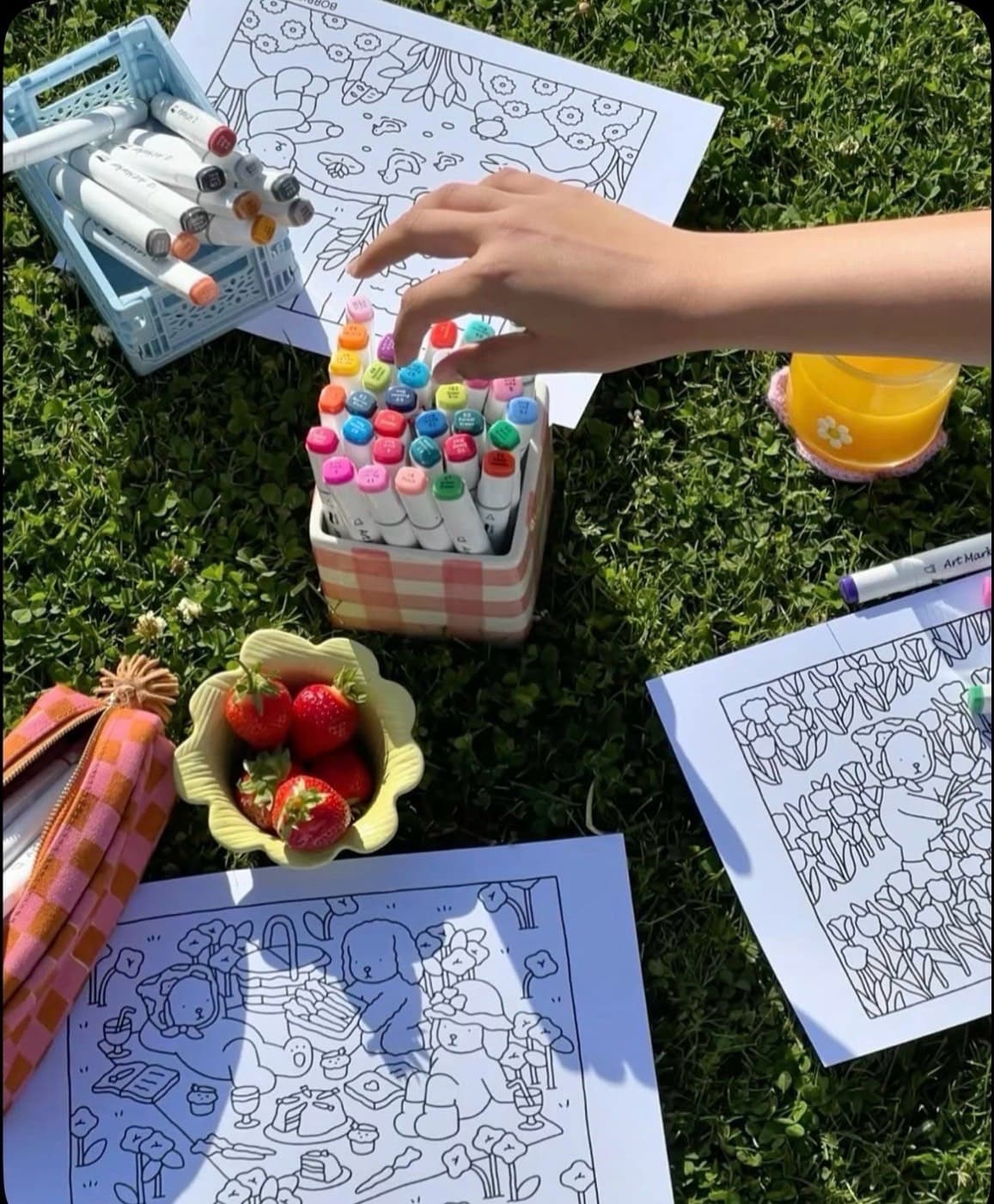 Event Coloring in park Lafontaine ^^ à Parc Lafontaine